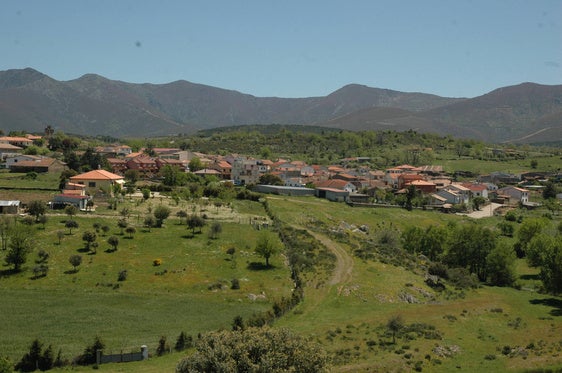 Imagen del pueblo salmantino de Agallas.