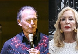 Bertín Osborne y Carmen Lomana