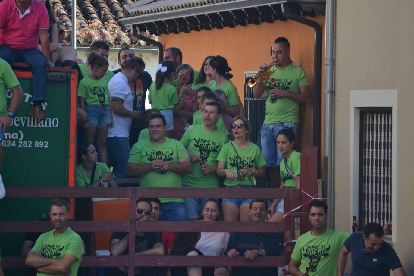 Susto en la capea de Barrio Nuevo de Miróbriga