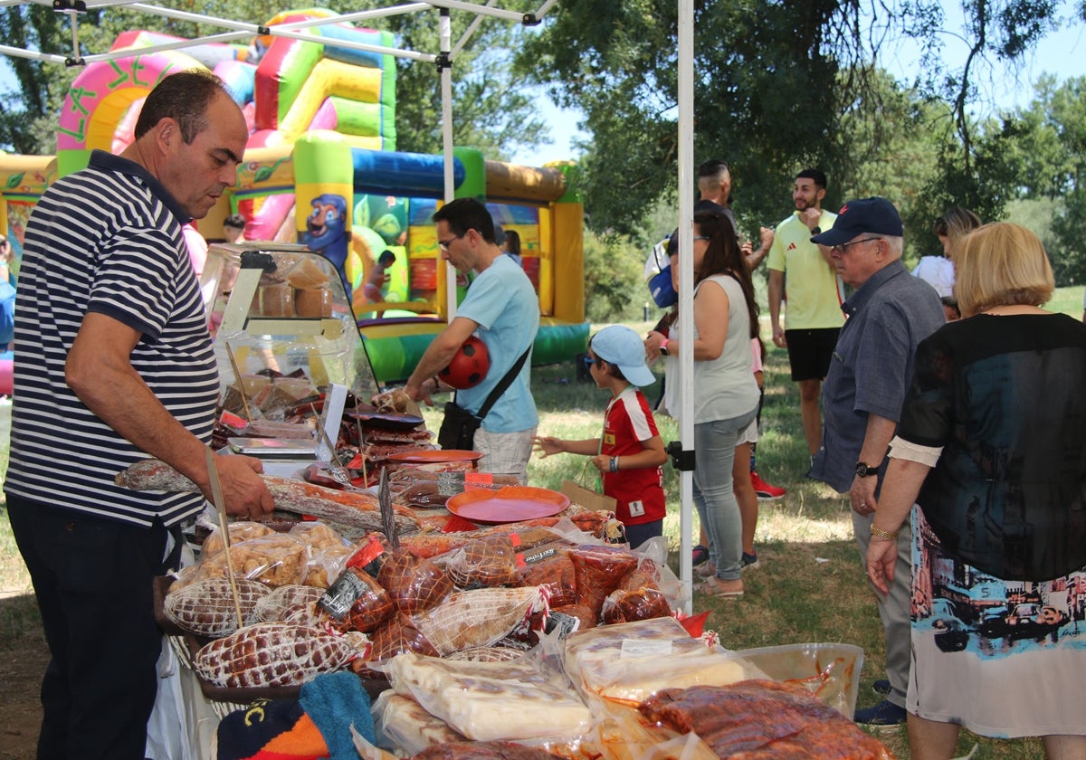 Uno de los stand de la Feria.