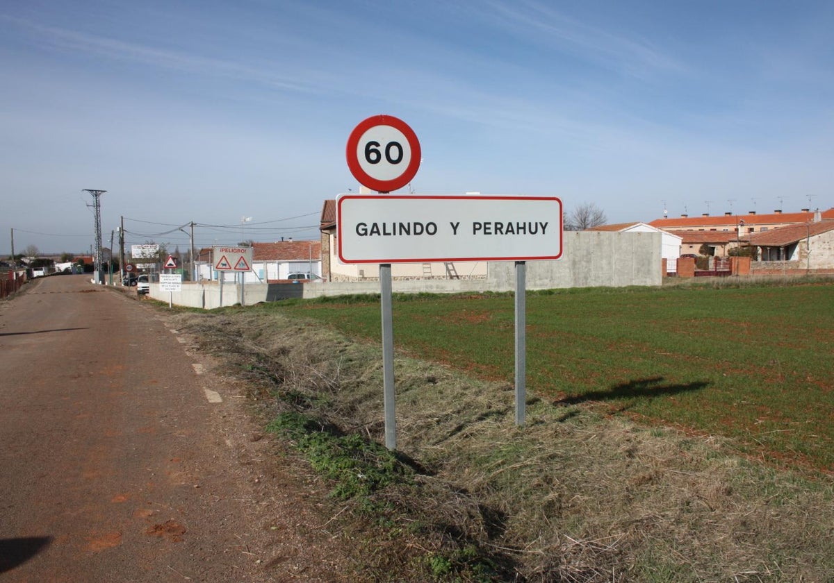 Entrada del municipio de Galindo y Perahuy.