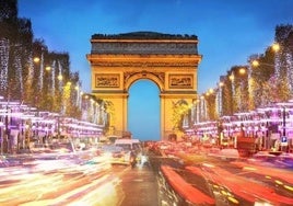 Arco del triunfo, París