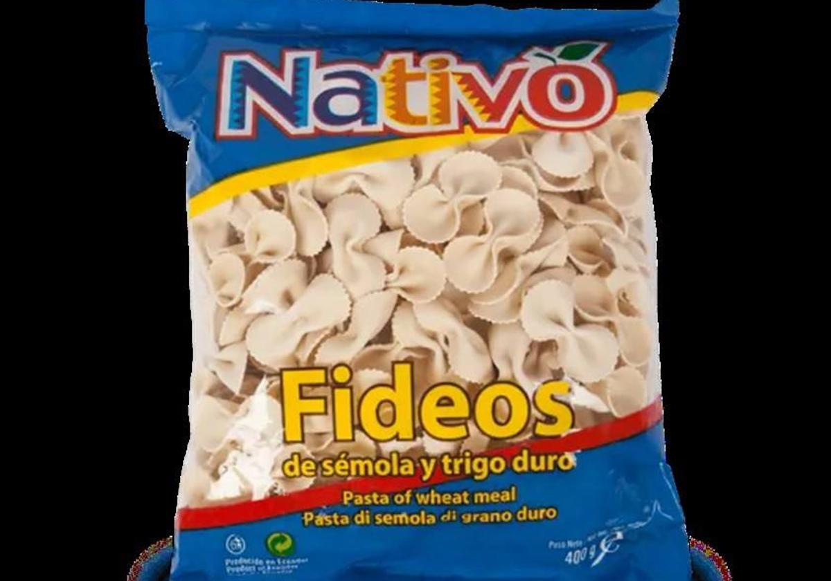 Alertan del peligro de consumir unos fideos distribuidos en Castilla y León