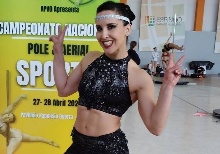 Vanesa Yuste, deportista de Béjar.