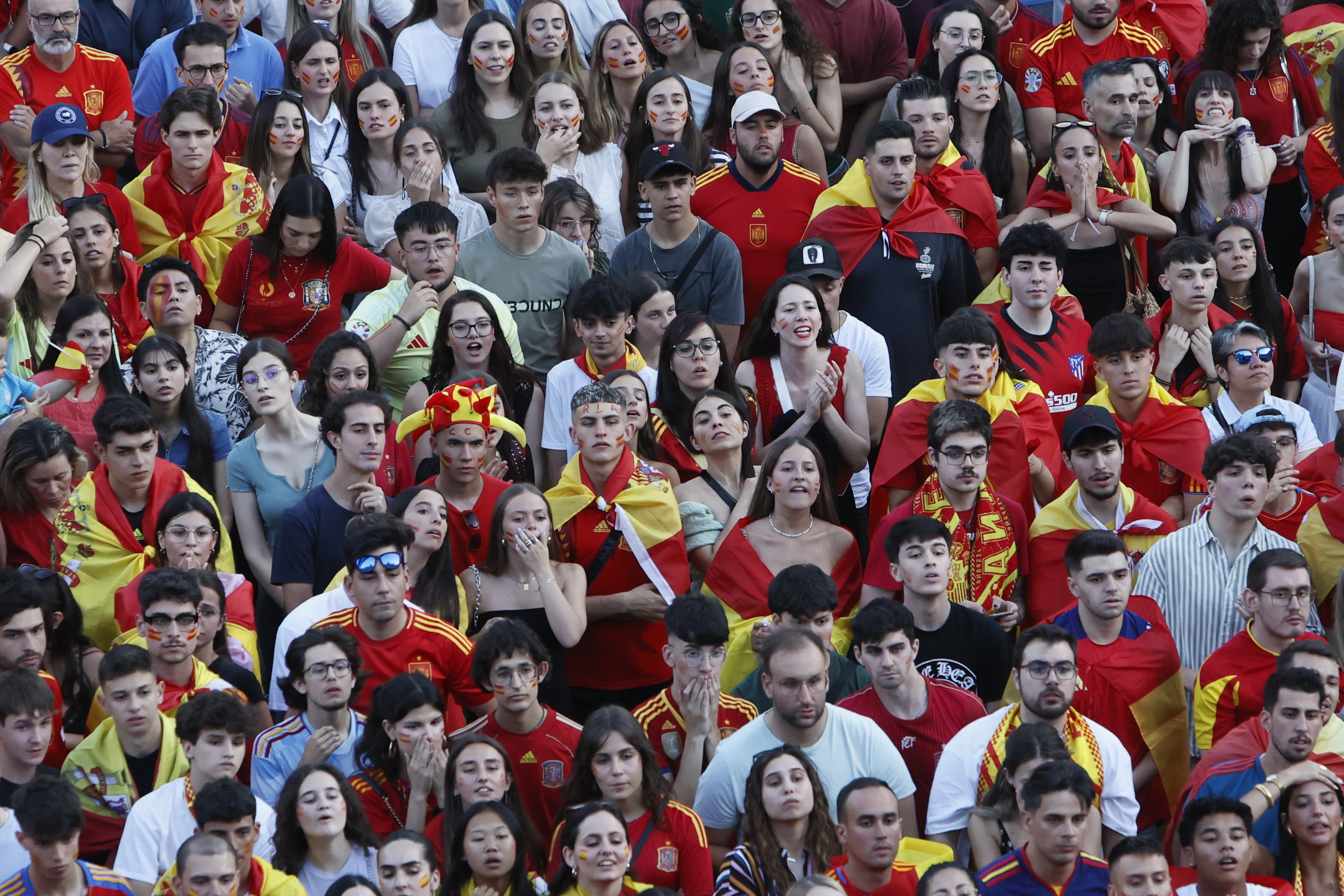 Salamanca sale a la calle para apoyar al combinado nacional