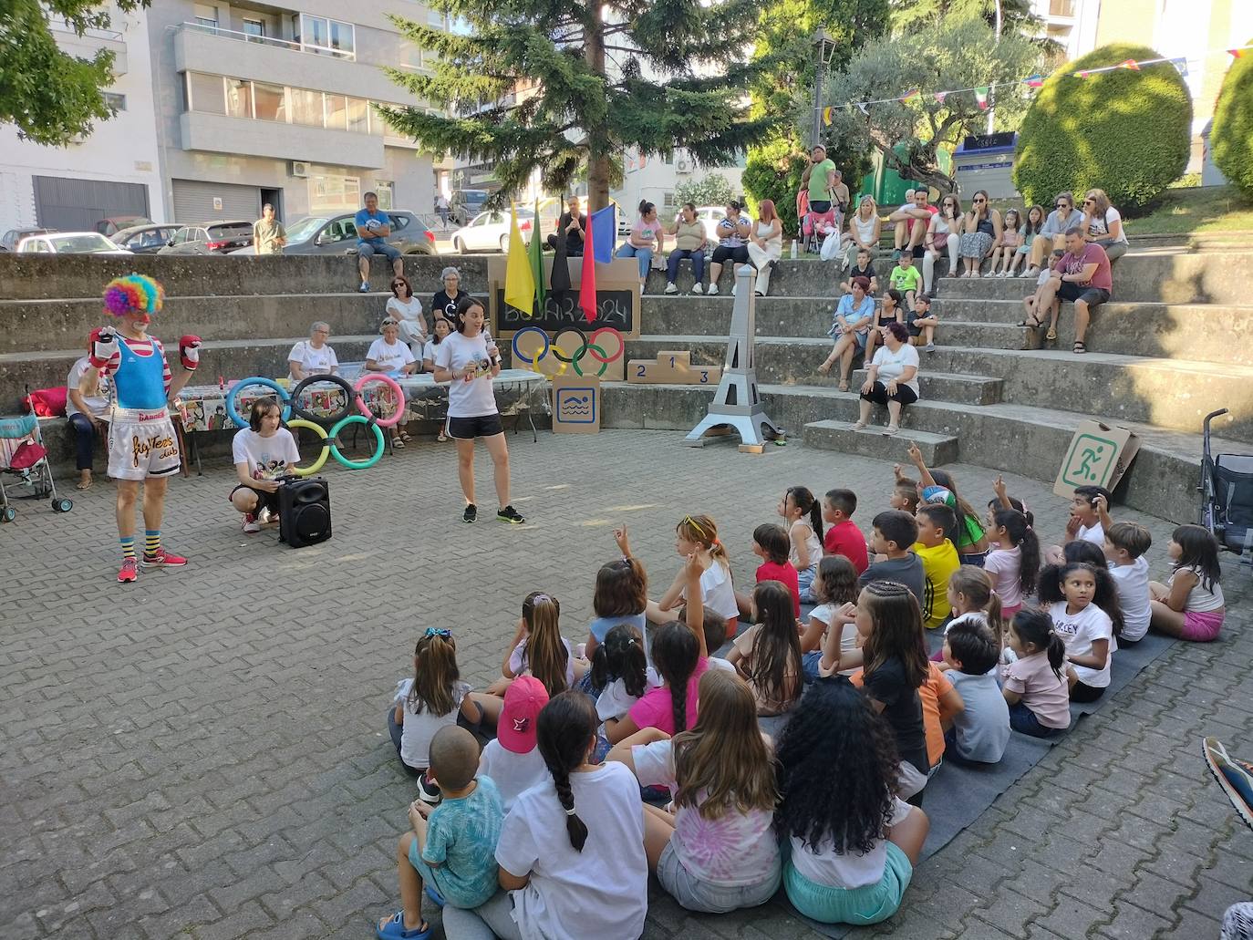 Las Olimpiadas llegan a la «Hora feliz» de Béjar