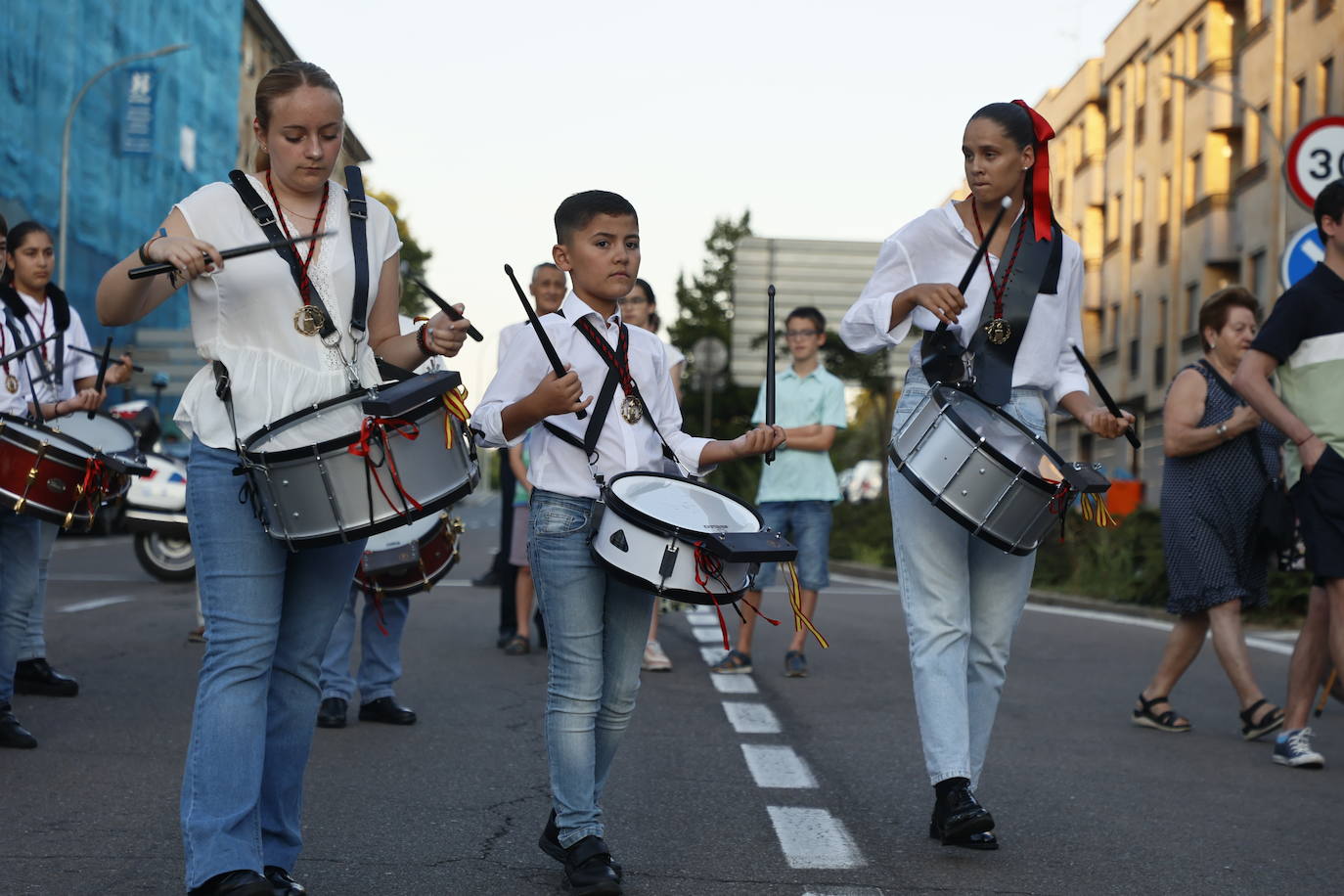 La Virgen del Carmen se luce junto al Tormes