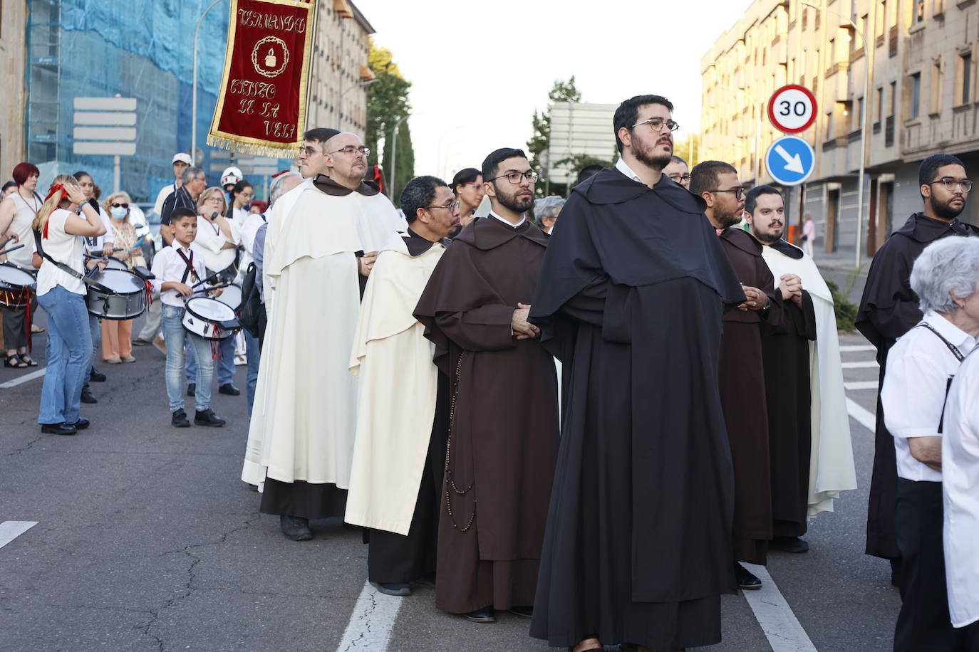 La Virgen del Carmen se luce junto al Tormes