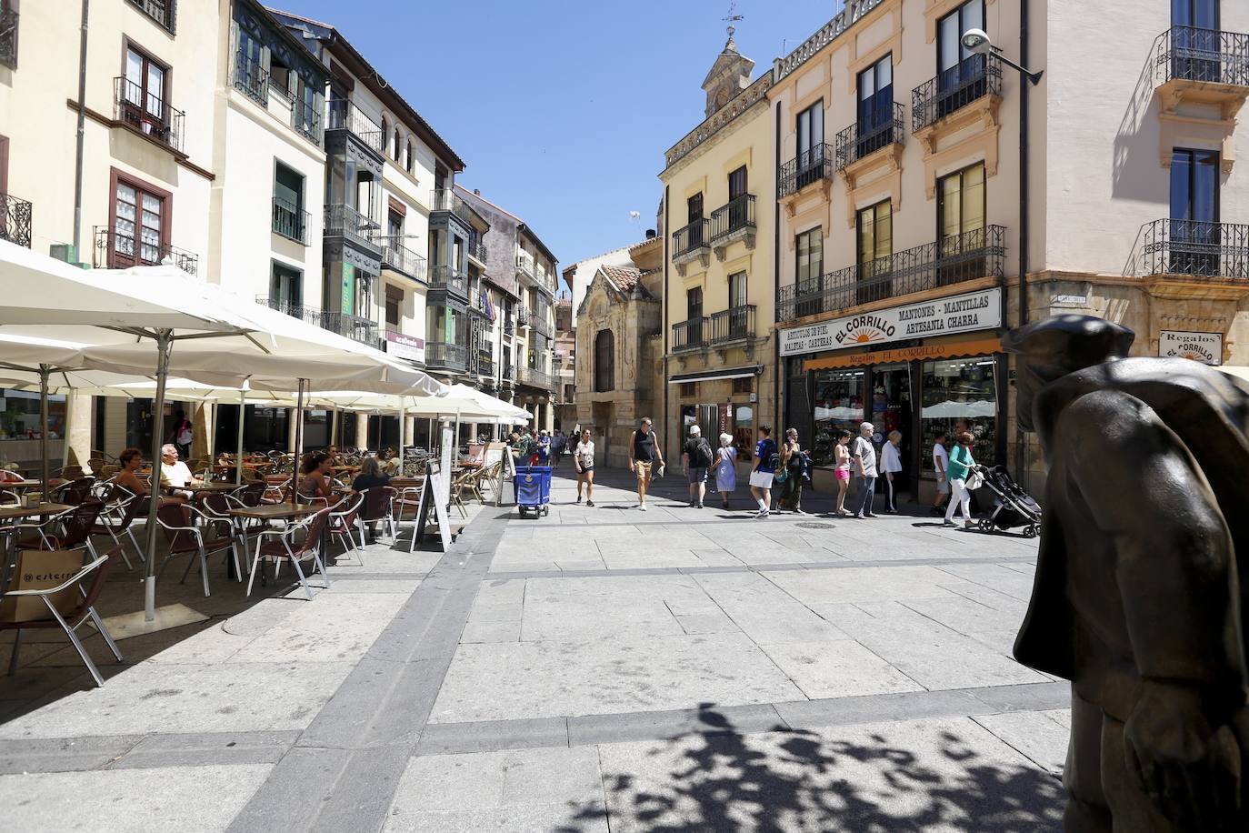 &#039;Salamanca en el ayer&#039;: una antesala de la Plaza Mayor que fue un mercado de caza y pesca