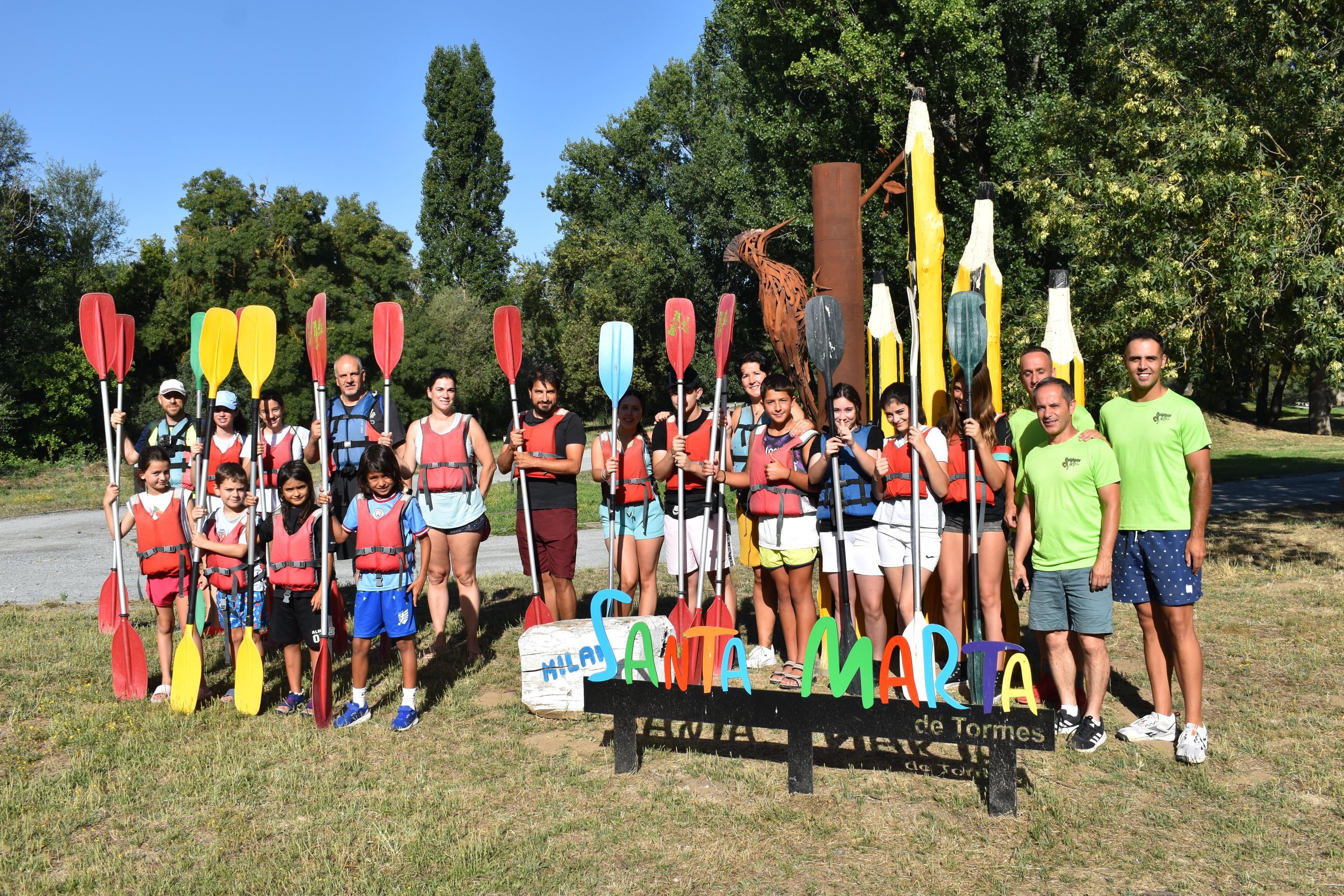 Los niños estrenan la diversión en la previa de las fiestas de Santa Marta