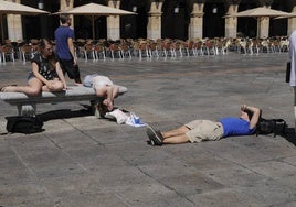 Ola de calor en Salamanca.