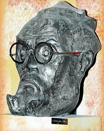 Cabeza de Unamuno por Agustín Casillas