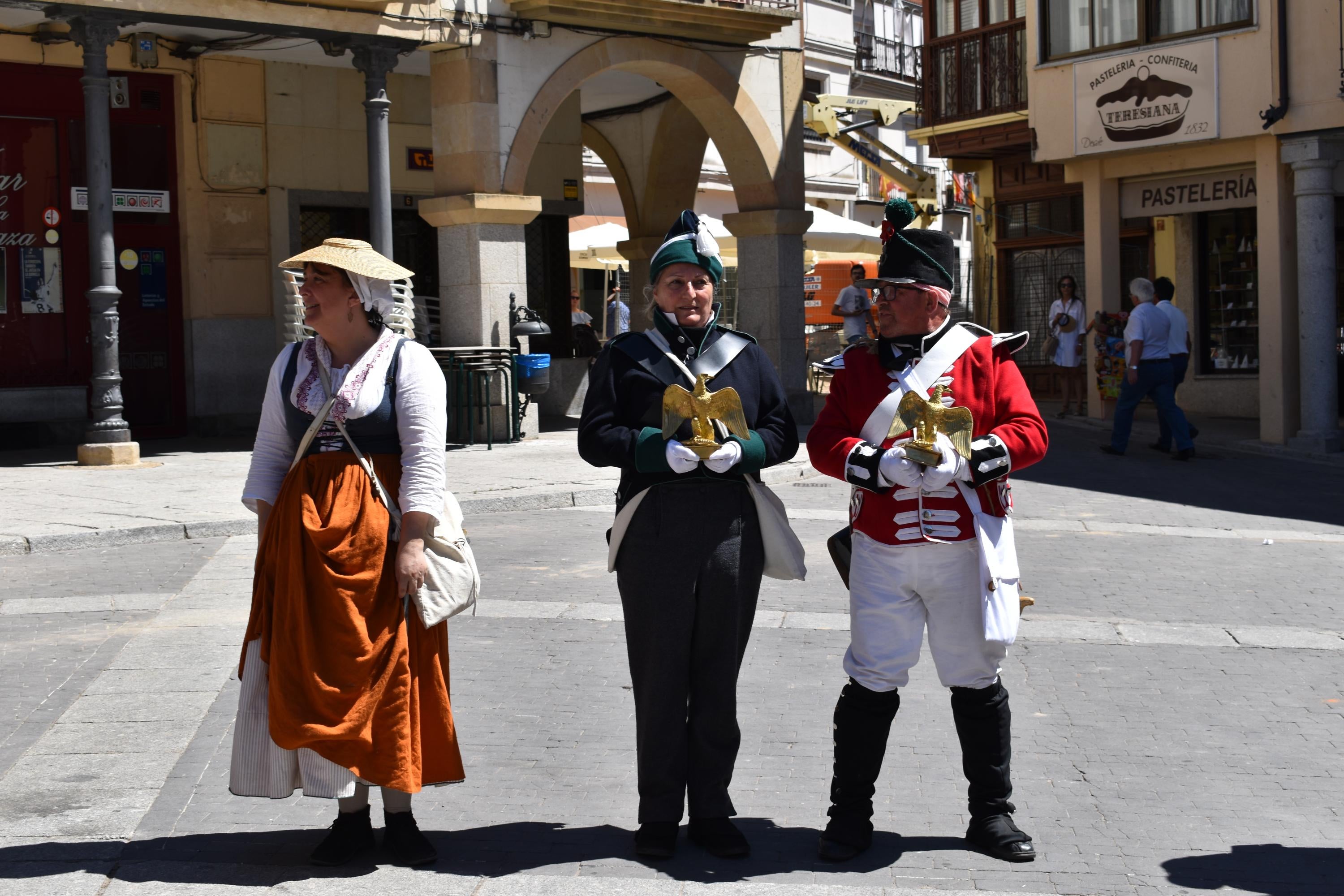 Alba de Tormes conmemora por primera vez la batalla de Los Arapiles con un desfile de época