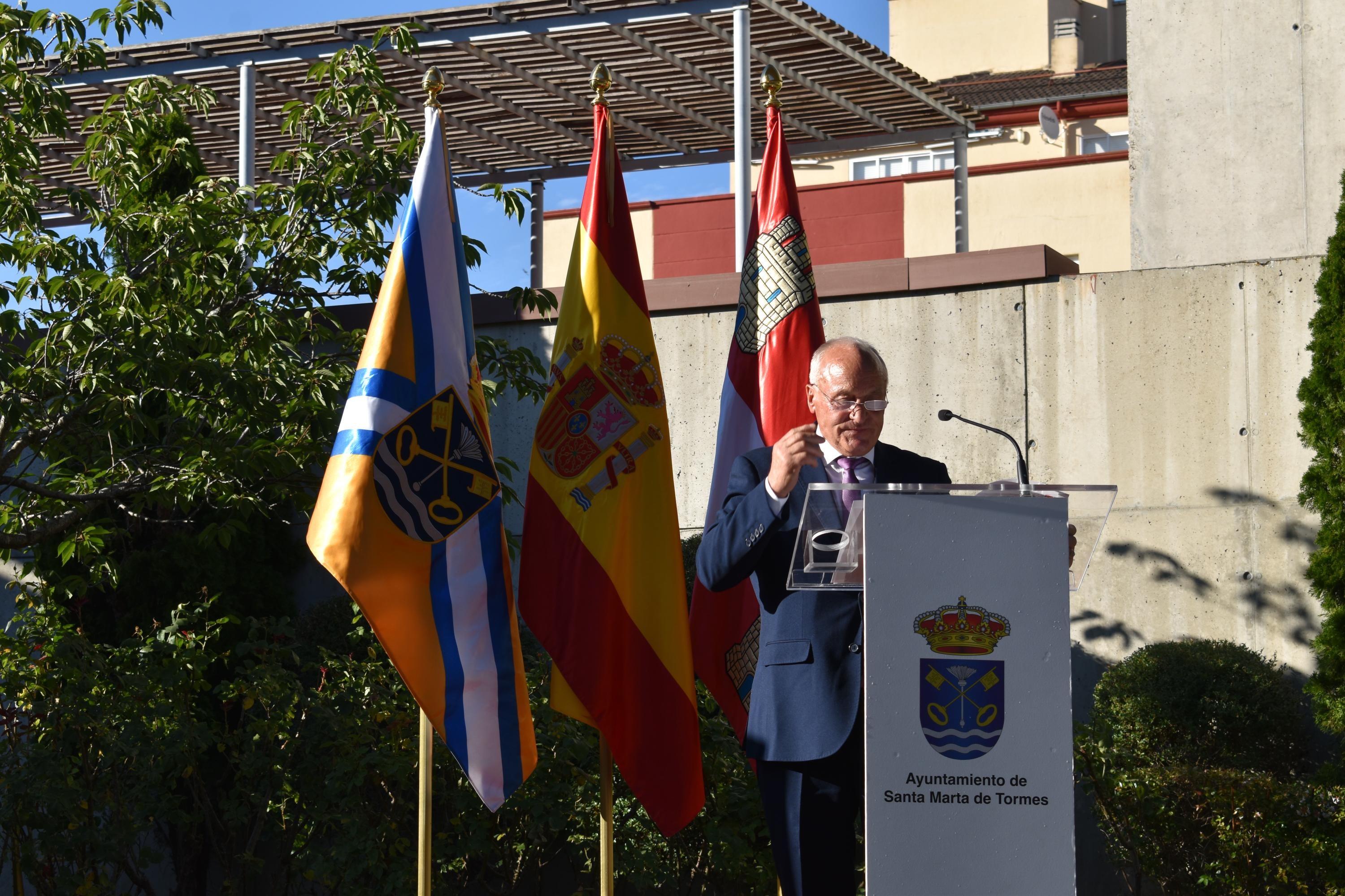 Las mejores imágenes del pregón institucional de Santa Marta de Tormes