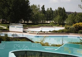 Imagen de las piscinas ubicadas en el Parque del Aldehuela.