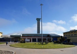 Entrada del centro penitenciario de Topas.