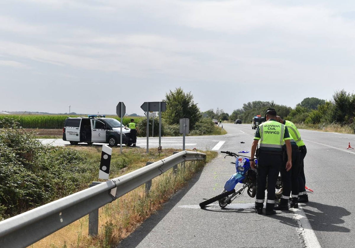 Así ha sido el accidente en el que un motorista ha perdido la vida en Machacón