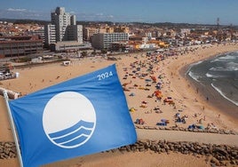 Imagen de la Praia da Frente Azul.