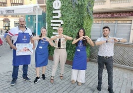 La presentación ha tenido lugar en la Plaza Mayor, escenario del encuentro del 11 de agosto.