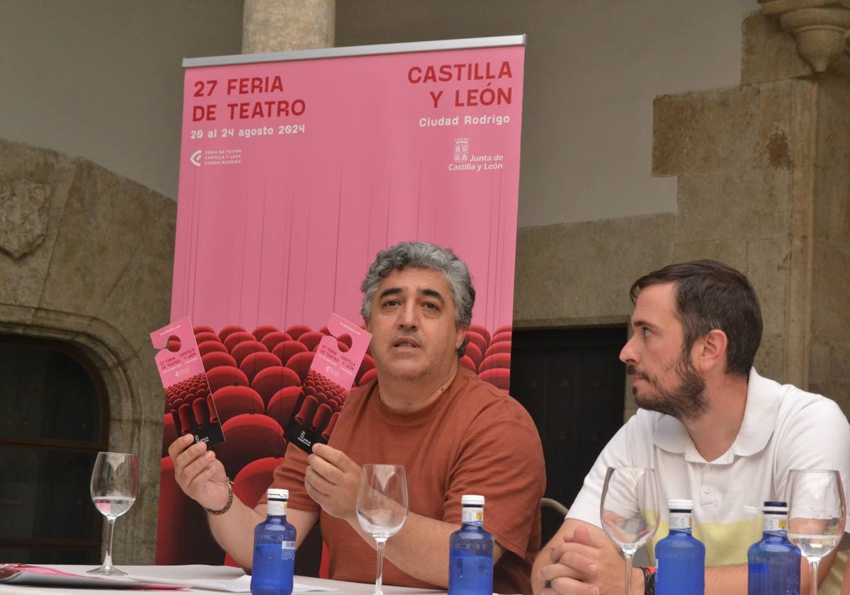 Manuel González y David Bernal en la presentación de este miércoles