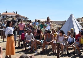 Exhibición de cetrería del año pasado.