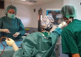 Una imagen del servicio de neurocirugía del Hospital de Salamanca.