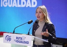 Noelia Núñez, vicesecretaria de Movilización y Reto Digital del Partido Popular.