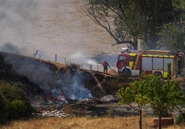 Los Bomberos intervienen en otro incendio de la provincia