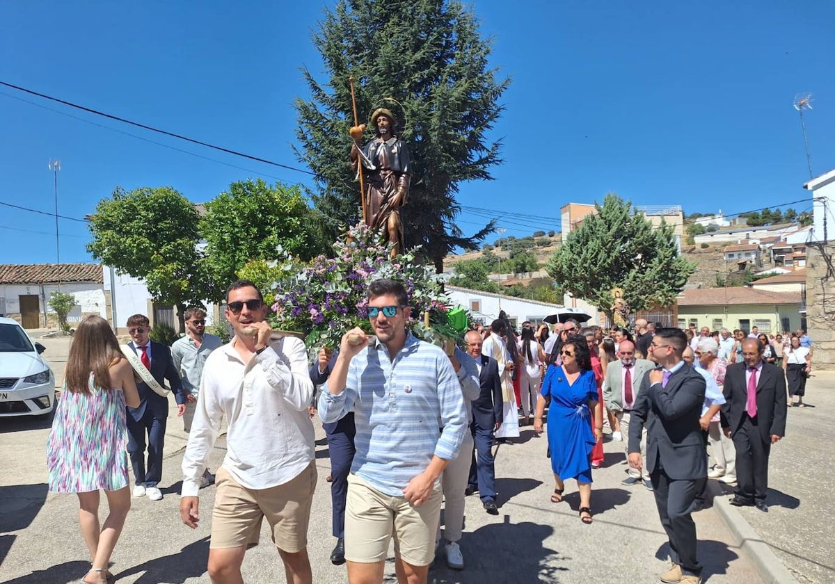 Imagen de la procesión de San Roque del año pasado.