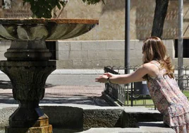 Calor en Salamanca.