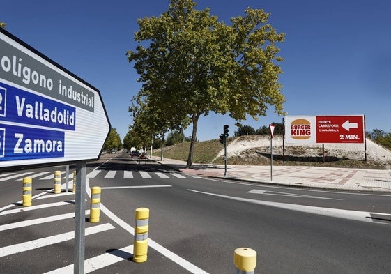 Terrenos sonde se prevé construir el nuevo aparcamiento entre la avenida de San Agustín y Vicente del Bosque.