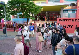 Oposiciones a Secundaria celebradas en Salamanca.