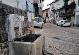 Santibáñez de la Sierra ha sido una de las localidades afectadas por los problemas de abastecimiento en la Mancomunidad.