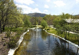 Imagen del balneario del Valle del Jerte.