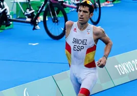 Alejandro Sánchez Palomero, en los Juegos Paralímpicos de Tokio.