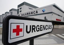 Un helicóptero ha evacuado al herido al Hospital de Salamanca.