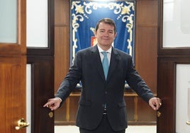 El presidente de la Junta de Castilla y León, Alfonso Fernández Mañueco.