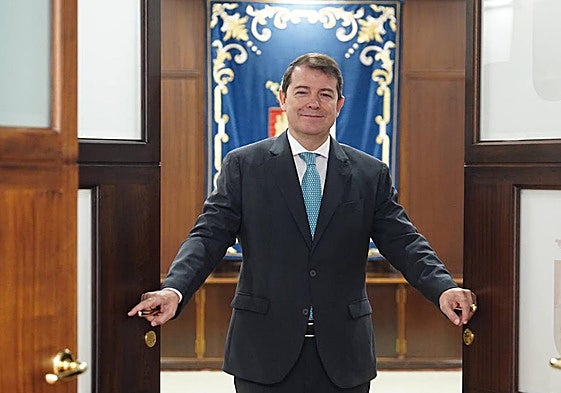 El presidente de la Junta de Castilla y León, Alfonso Fernández Mañueco.