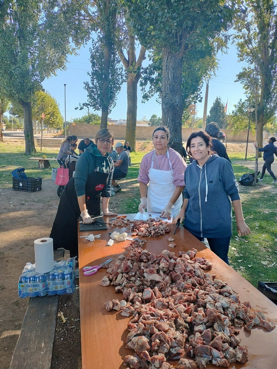 Fin de fiesta con guiso para 1.600 personas en Villoria