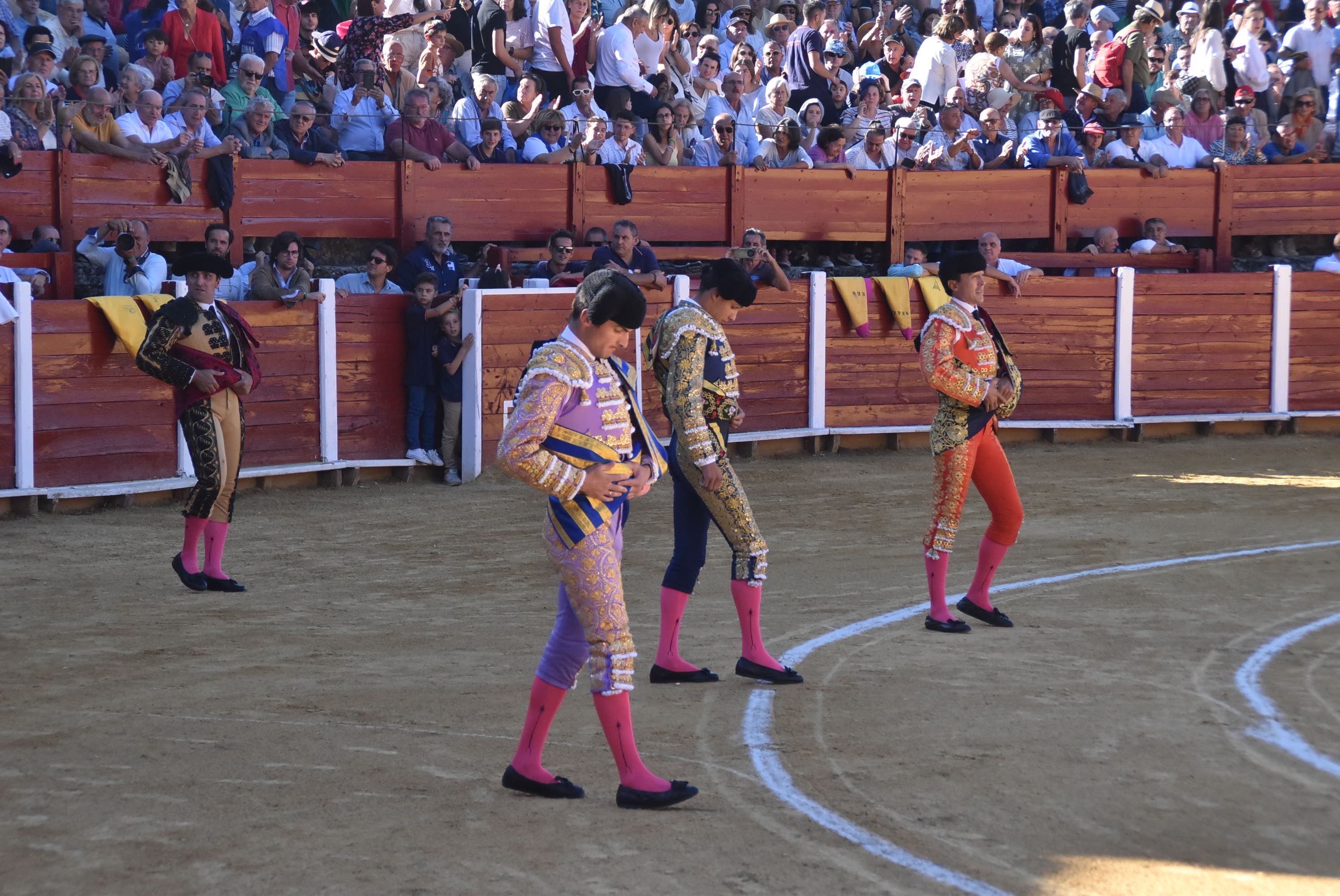 Puerta grande en Béjar para El Capea, Castaño y Diosleguarde