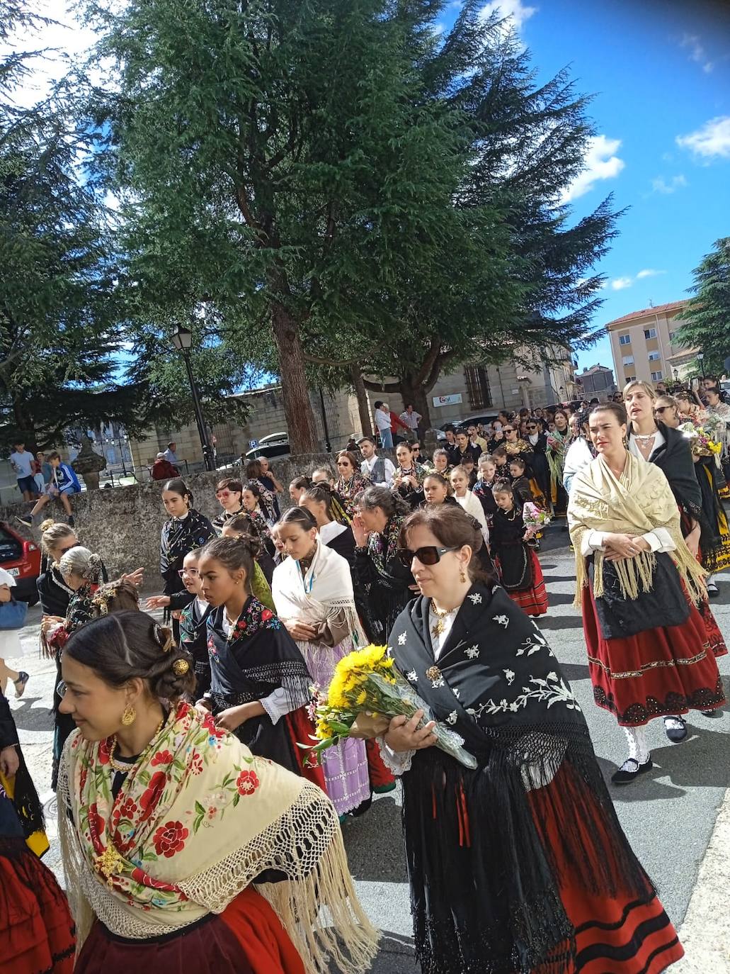 La Virgen de la Vega reina en Piedrahíta