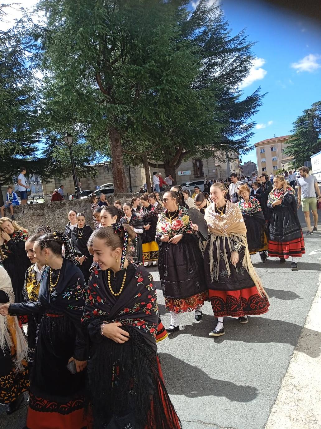 La Virgen de la Vega reina en Piedrahíta