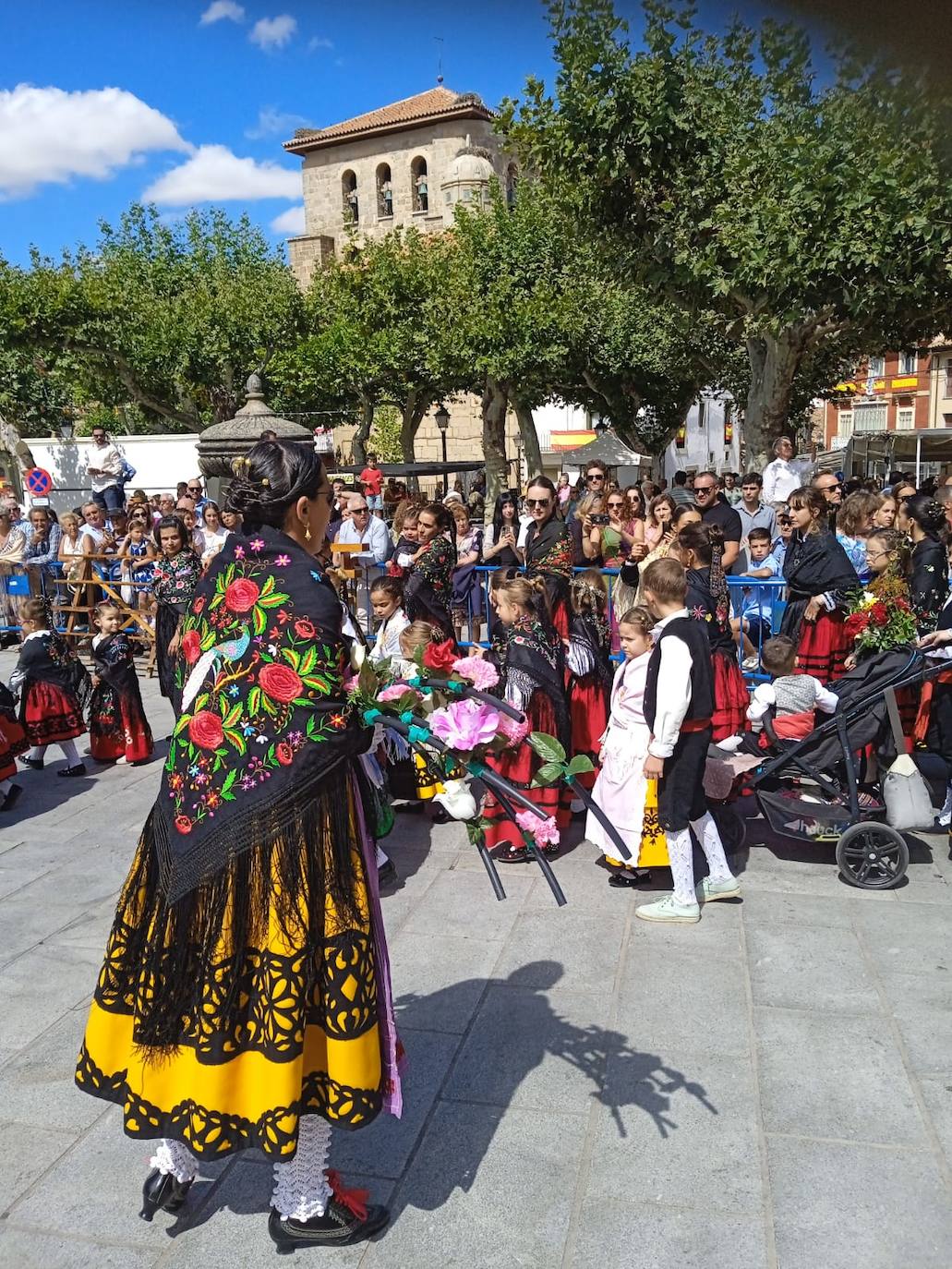 La Virgen de la Vega reina en Piedrahíta