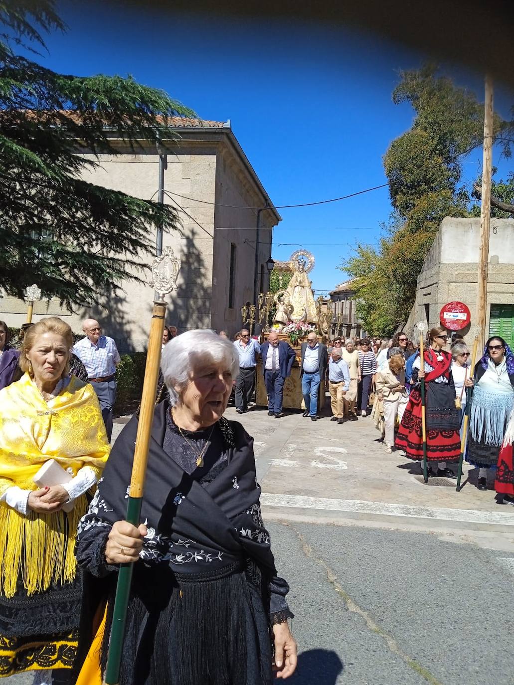 Piedrahita rinde honores a la Virgen de la Vega