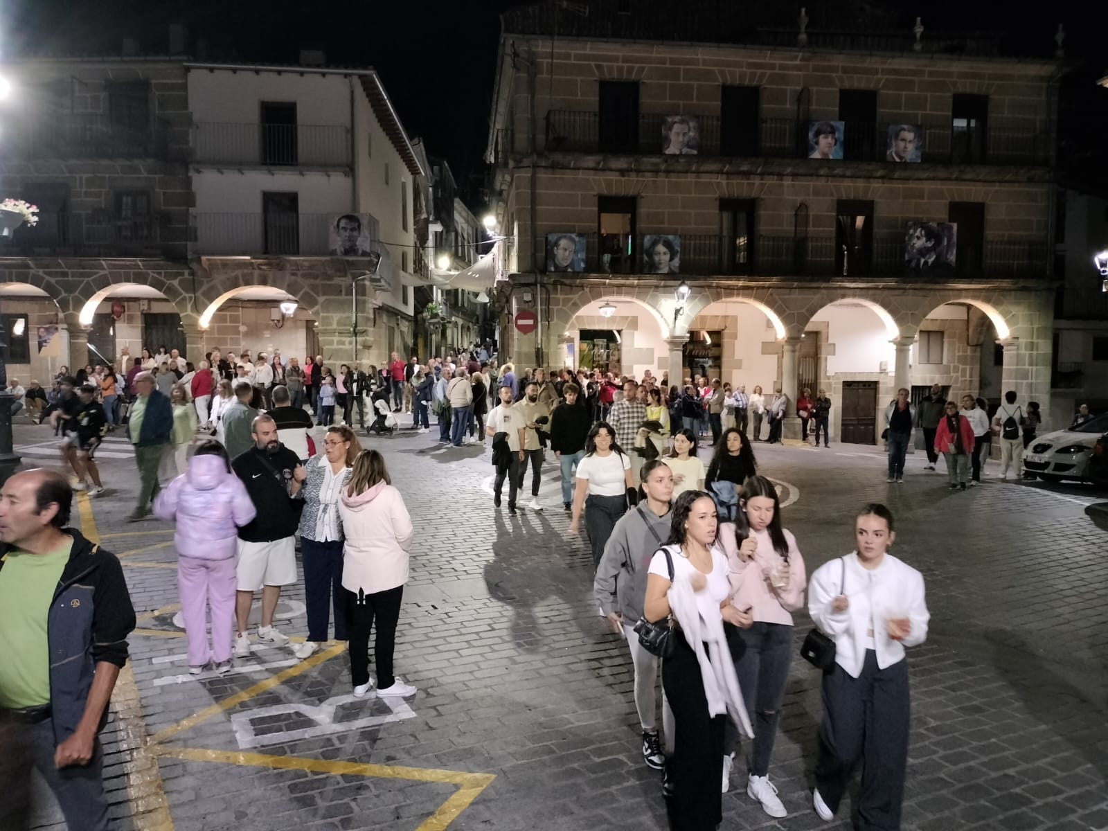 El castillo de fuegos artificiales pone fin a las fiestas patronales de Béjar