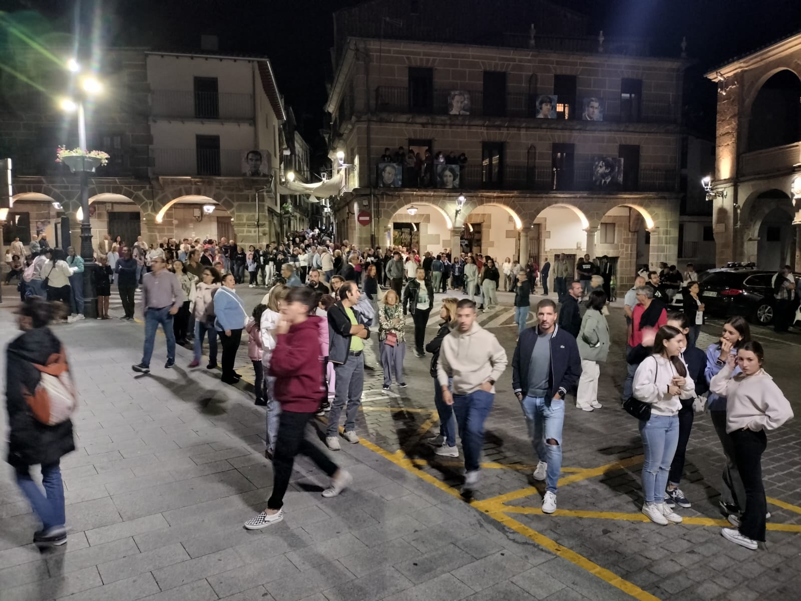 El castillo de fuegos artificiales pone fin a las fiestas patronales de Béjar