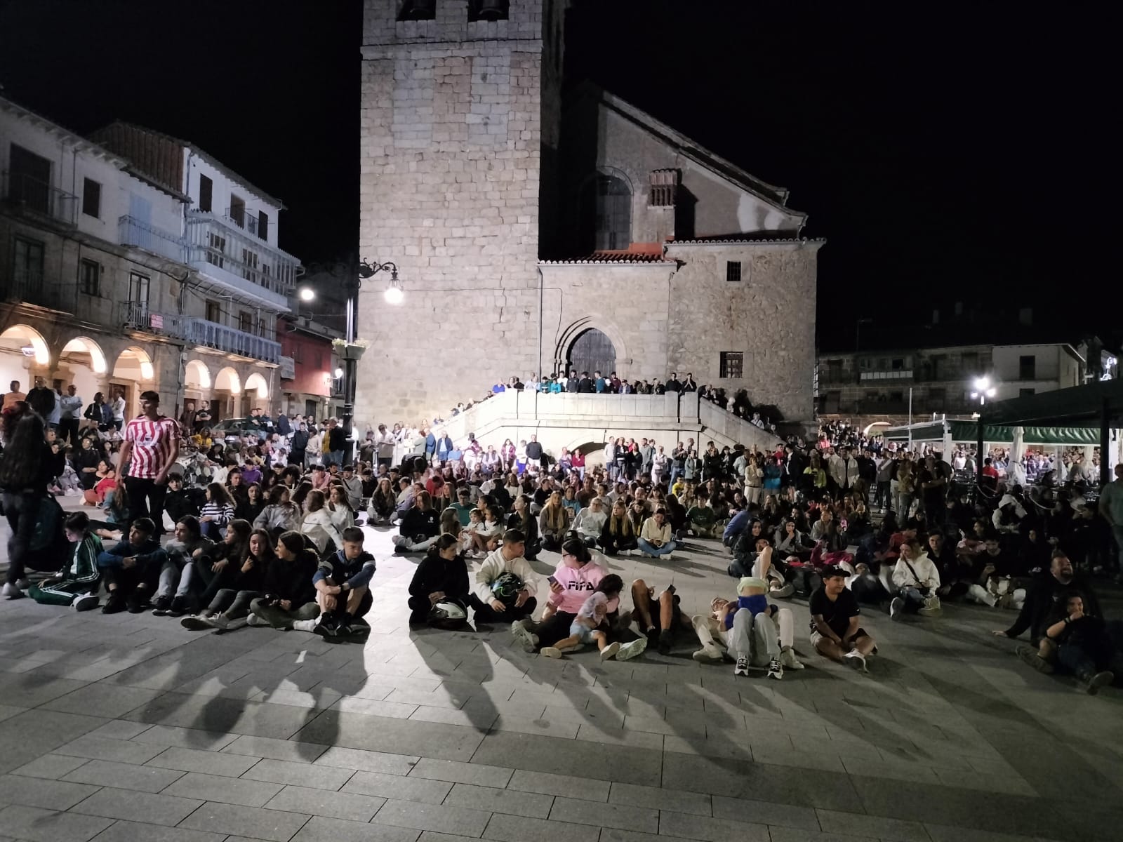 El castillo de fuegos artificiales pone fin a las fiestas patronales de Béjar