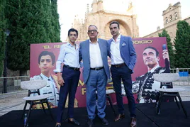 Marco Pérez, Roberto Gómez y Enrique Ponce.