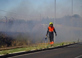 Imagen de una intervención de los Bomberos de Salamanca.