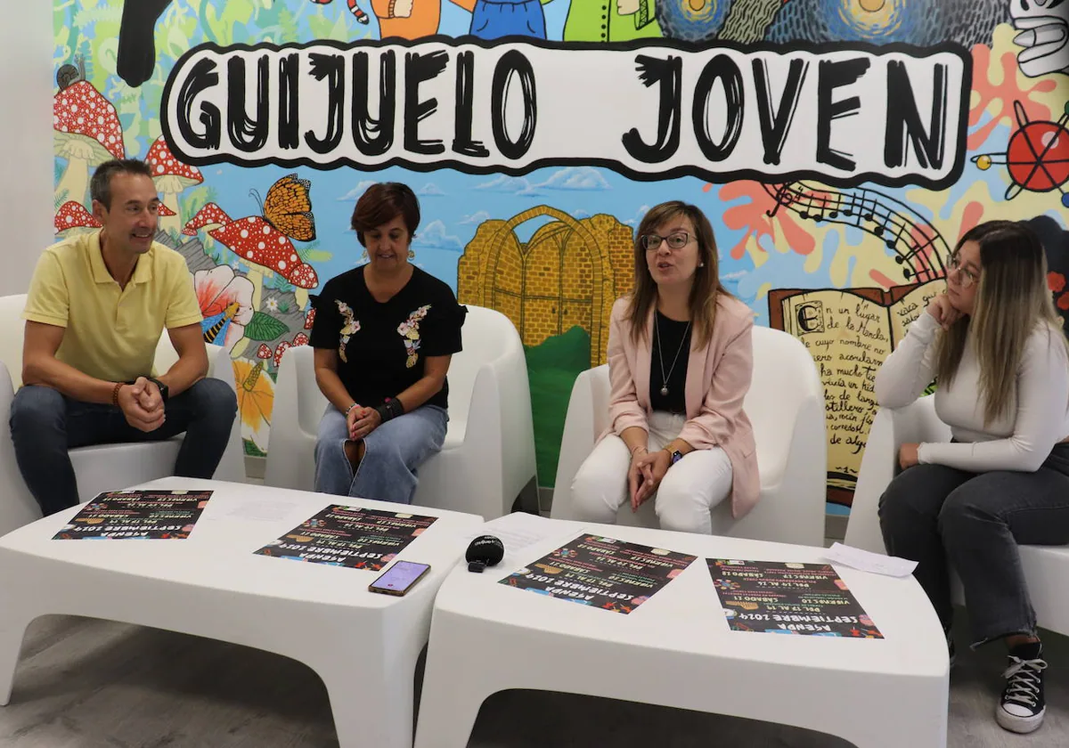 Imagen de la presentación de las primeras actividades de Guijuelo joven para este curso.